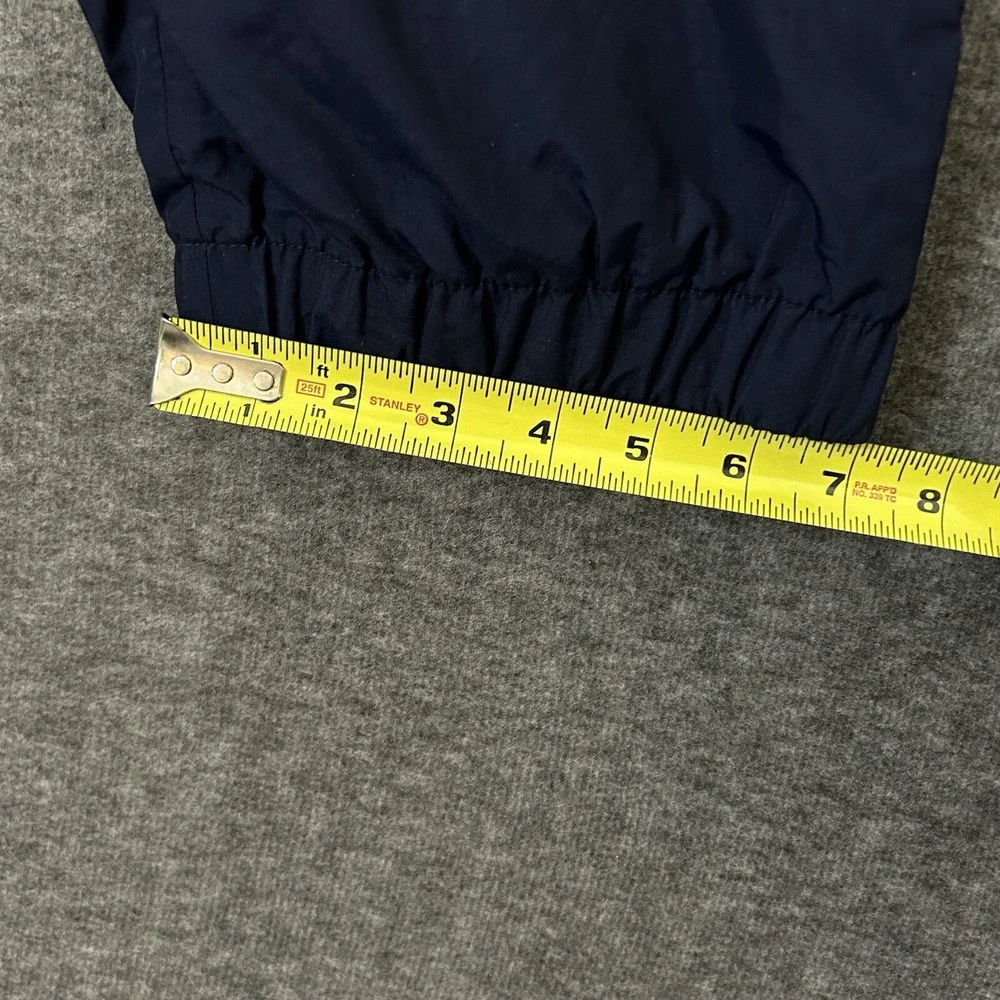 Vtg Eddie Bauer‎ Rain Pants Men's Medium Navy Waterproof Outdoor Seam Sealed